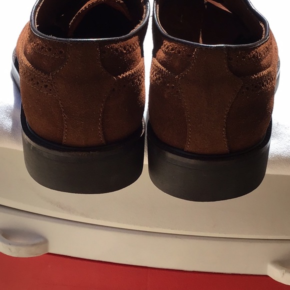 Polo Ralph Lauren suede wingtips 8.5/D used - Picture 9 of 16